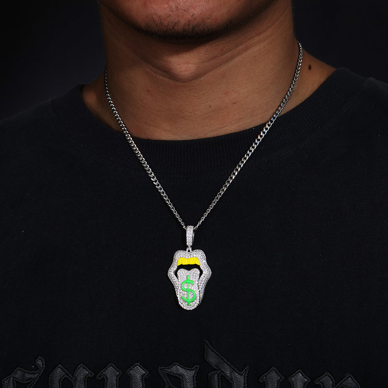 VVS Glow in the Dark Mouth Pendant