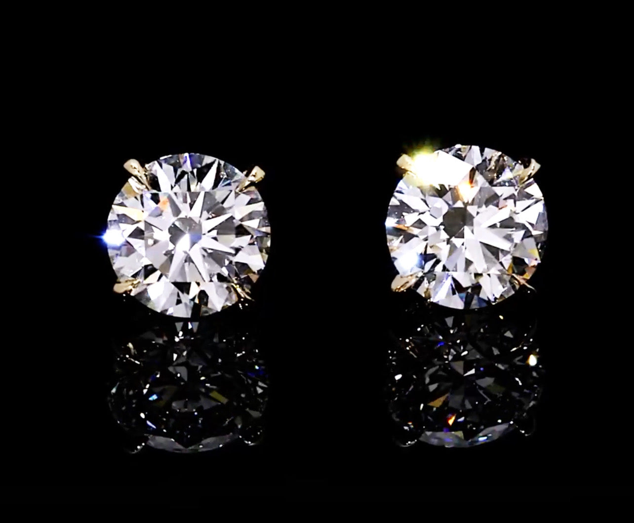 Diamond Studs + Cluster
