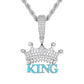 VVS King Crown Glow in the Dark Pendant