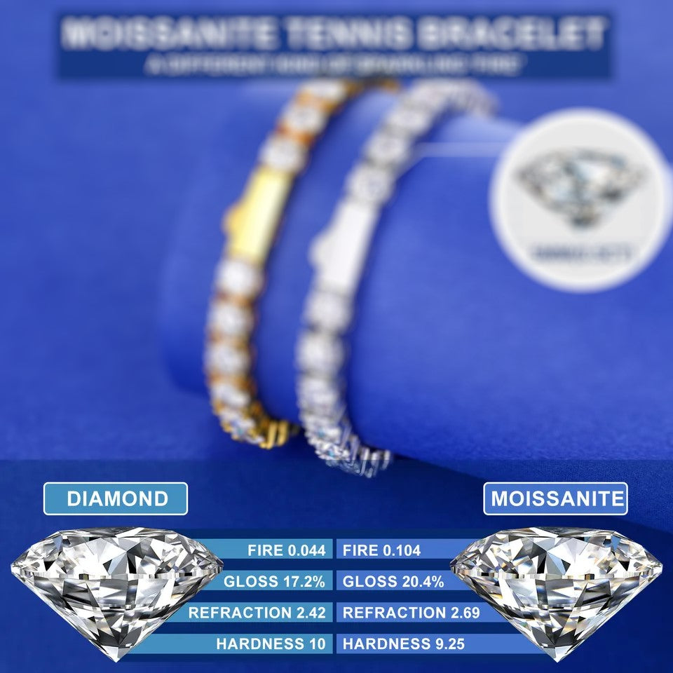 2mm VVS Diamond Tennis Chain