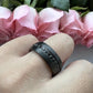 Black Diamond Tungsten Ring