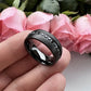 Black Diamond Tungsten Ring