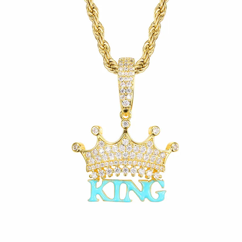 VVS King Crown Glow in the Dark Pendant