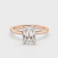 EMMA 2.0 – 4 CLAW 2CT EMERALD CUT SOLITAIRE