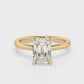 EMMA 2.0 – 4 CLAW 2CT EMERALD CUT SOLITAIRE