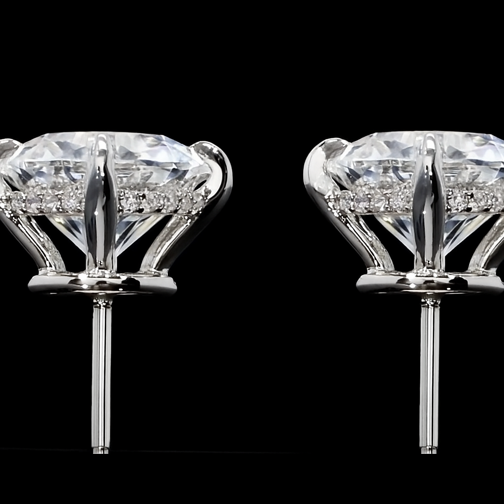 Diamond Studs + Cluster