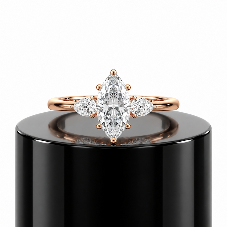 Marquise Trilogy Diamond Ring