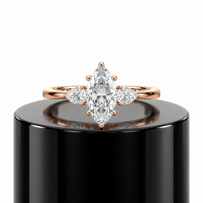 Marquise Trilogy Diamond Ring