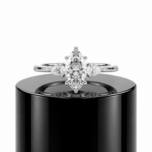 Marquise Trilogy Diamond Ring