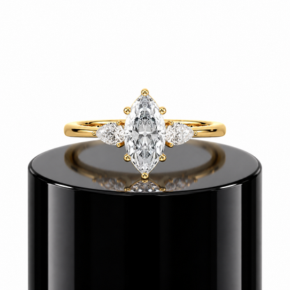Marquise Trilogy Diamond Ring