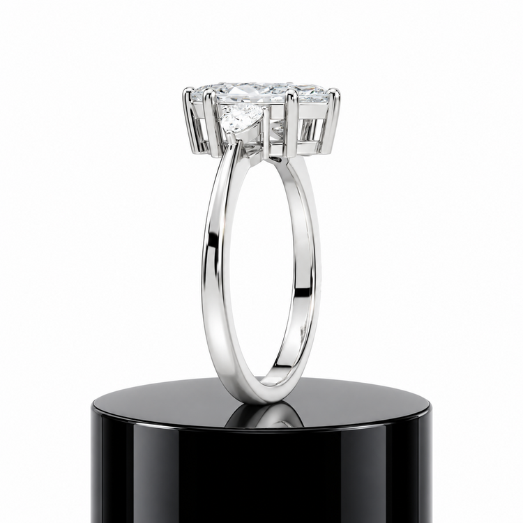 Marquise Trilogy Diamond Ring
