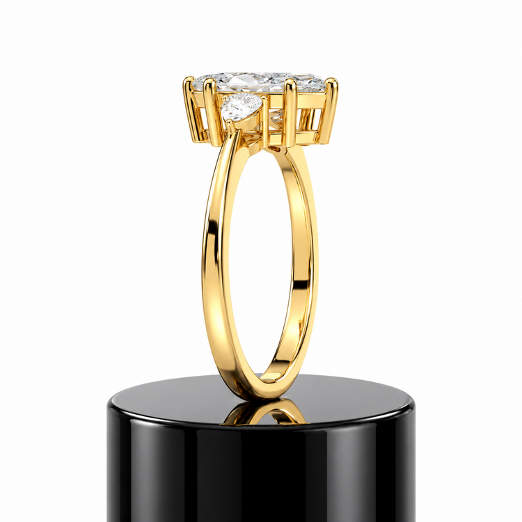 Marquise Trilogy Diamond Ring