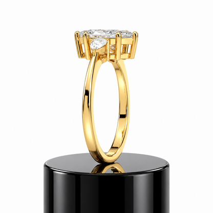 Marquise Trilogy Diamond Ring