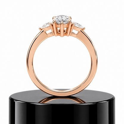 Marquise Trilogy Diamond Ring