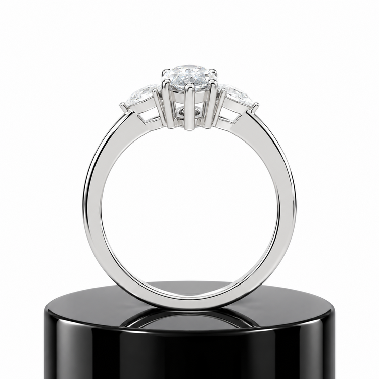 Marquise Trilogy Diamond Ring