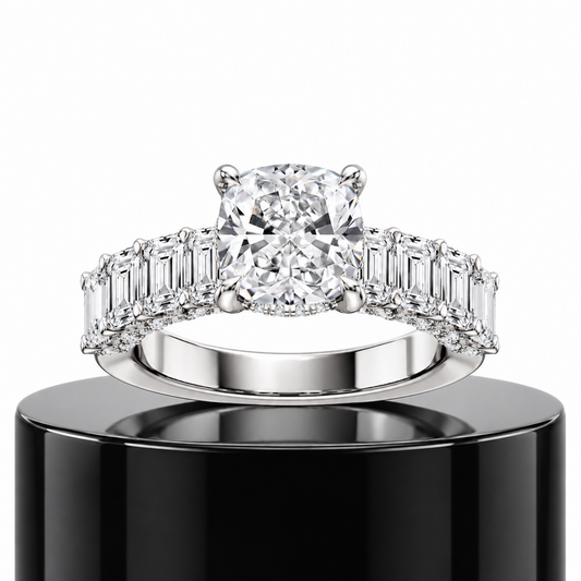 Cushion Luxury Diamond Ring