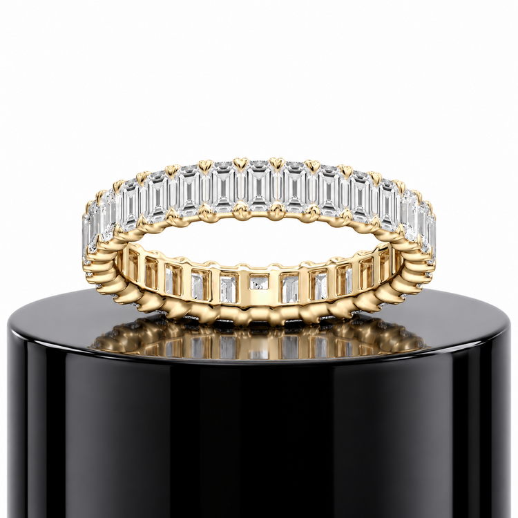 Emerald Eternity Ring 2 Carat