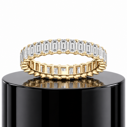 Emerald Eternity Ring 2 Carat