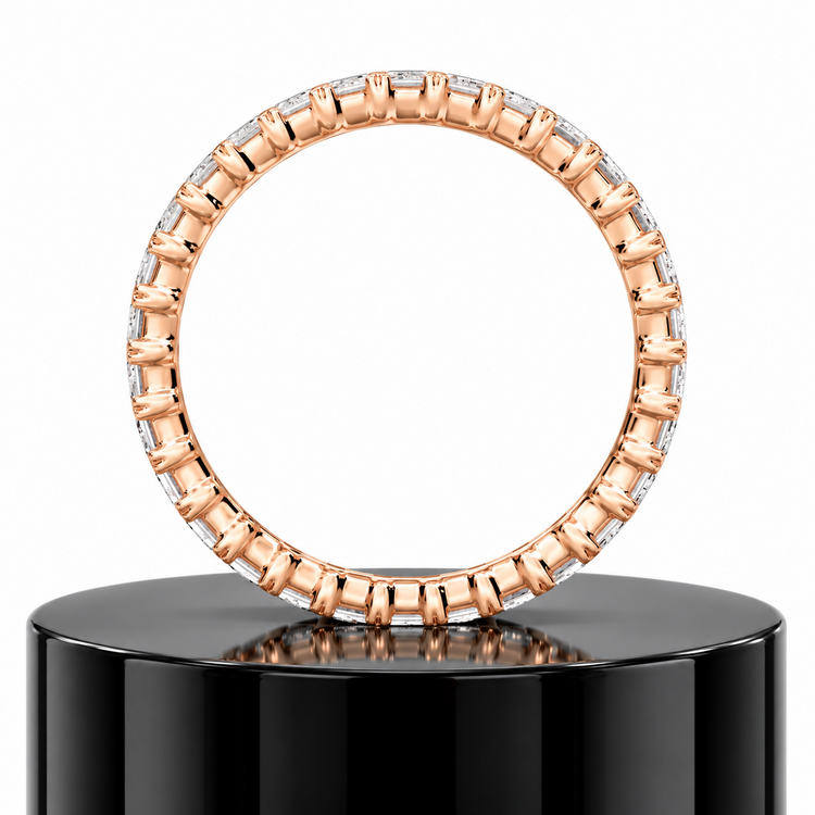 Emerald Eternity Ring 2 Carat