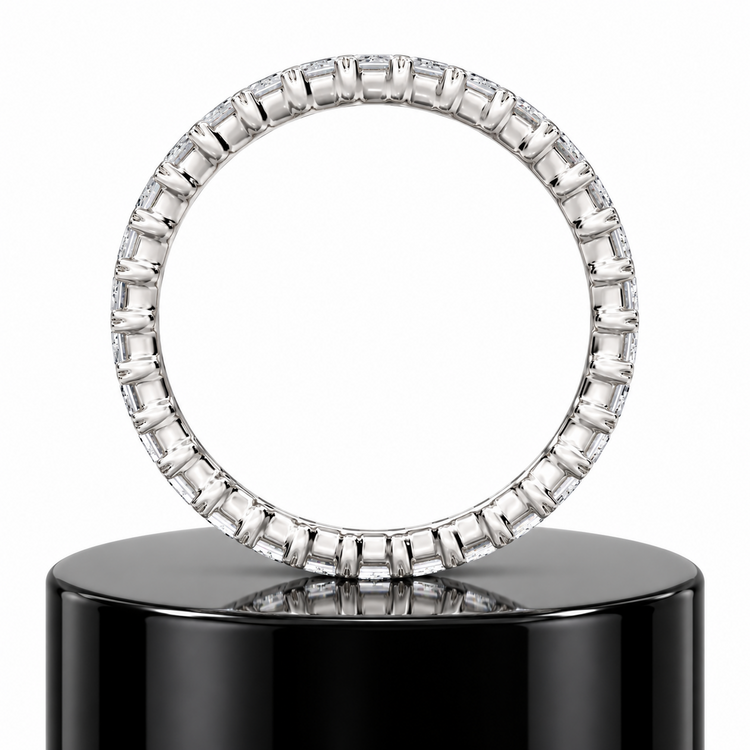 Emerald Eternity Ring 2 Carat
