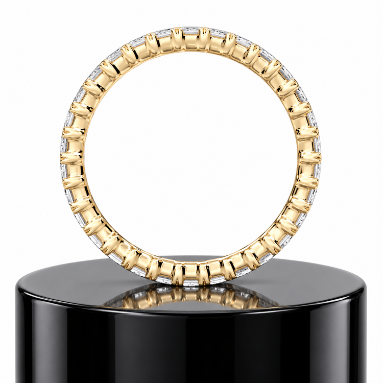 Emerald Eternity Ring 2 Carat