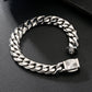 Miami Cuban Link Bracelet Stainless Steel 12mm 6-Sided