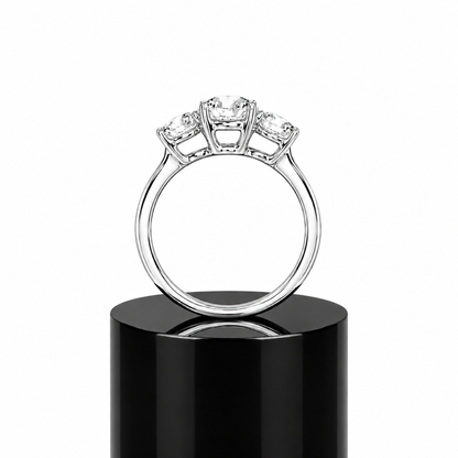 Round Classic Trilogy Ring