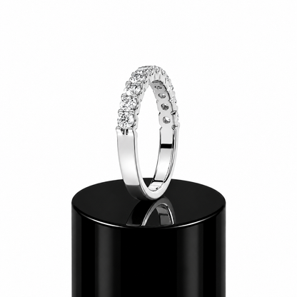 Round Half Eternity Band