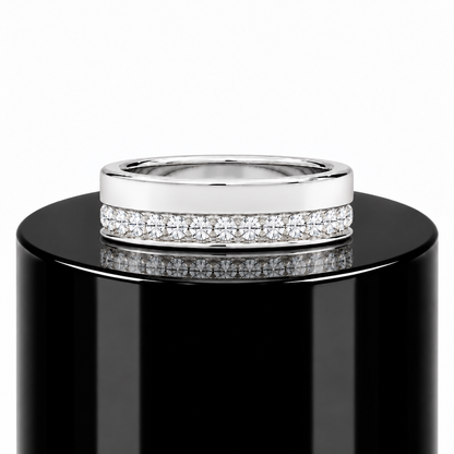 Men's Pave Diamond Eternity Band