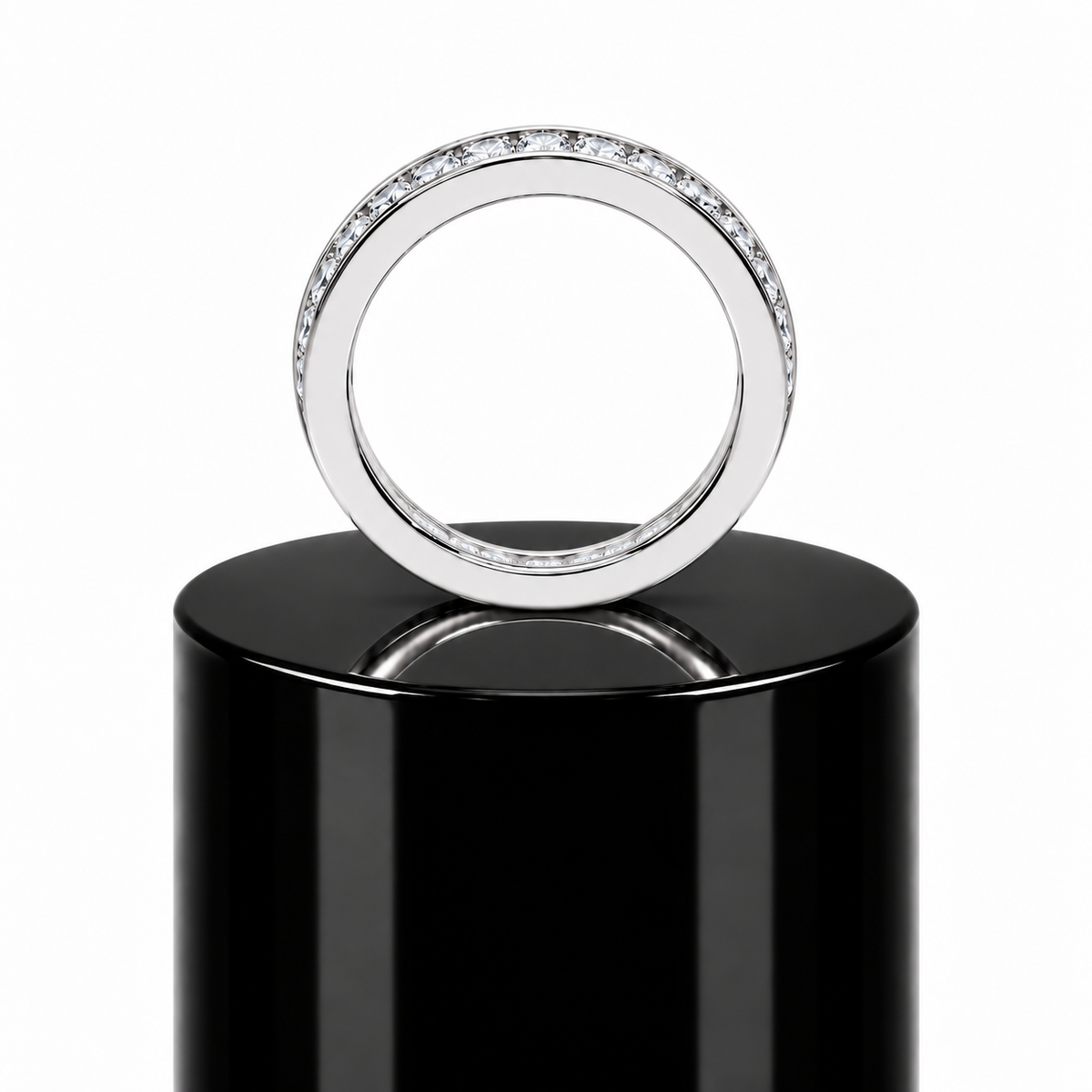 Men's Pave Diamond Eternity Band