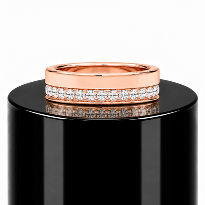 Men's Pave Diamond Eternity Band