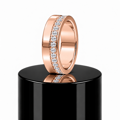 Men's Pave Diamond Eternity Band