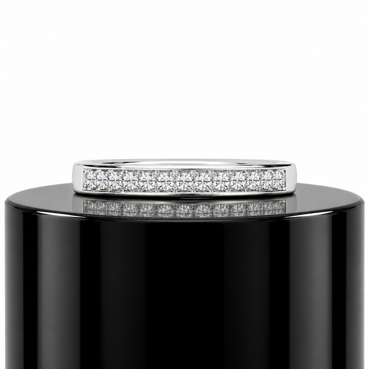 Men's Channel Diamond Wedding Band