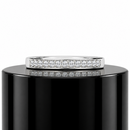 Men's Channel Diamond Wedding Band