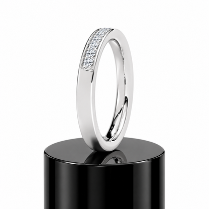 Men's Channel Diamond Wedding Band