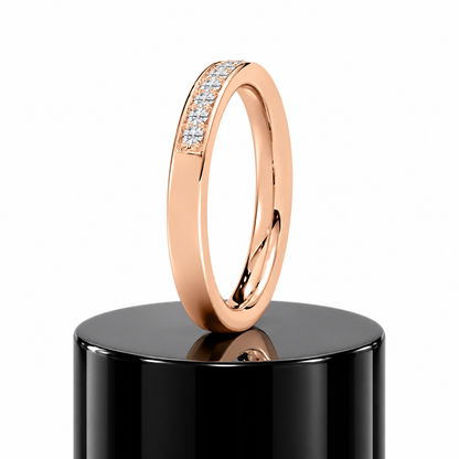 Men's Channel Diamond Wedding Band