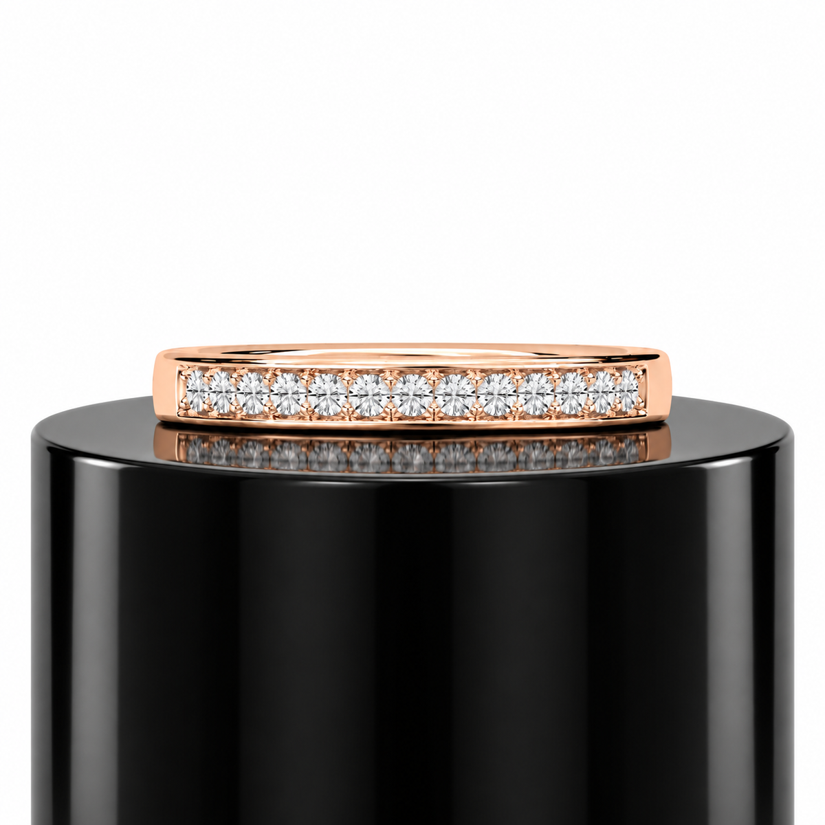 Men's Channel Diamond Wedding Band