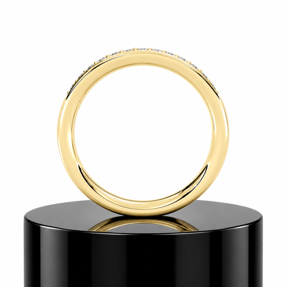 Men's Channel Diamond Wedding Band
