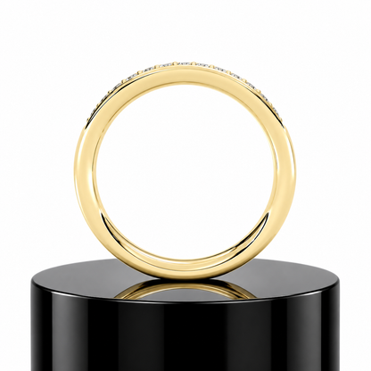 Men's Channel Diamond Wedding Band