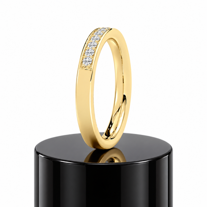 Men's Channel Diamond Wedding Band