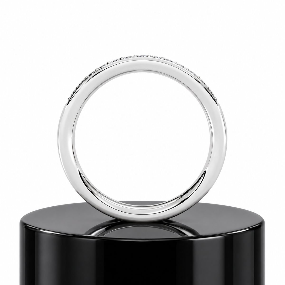 Men's Channel Diamond Wedding Band