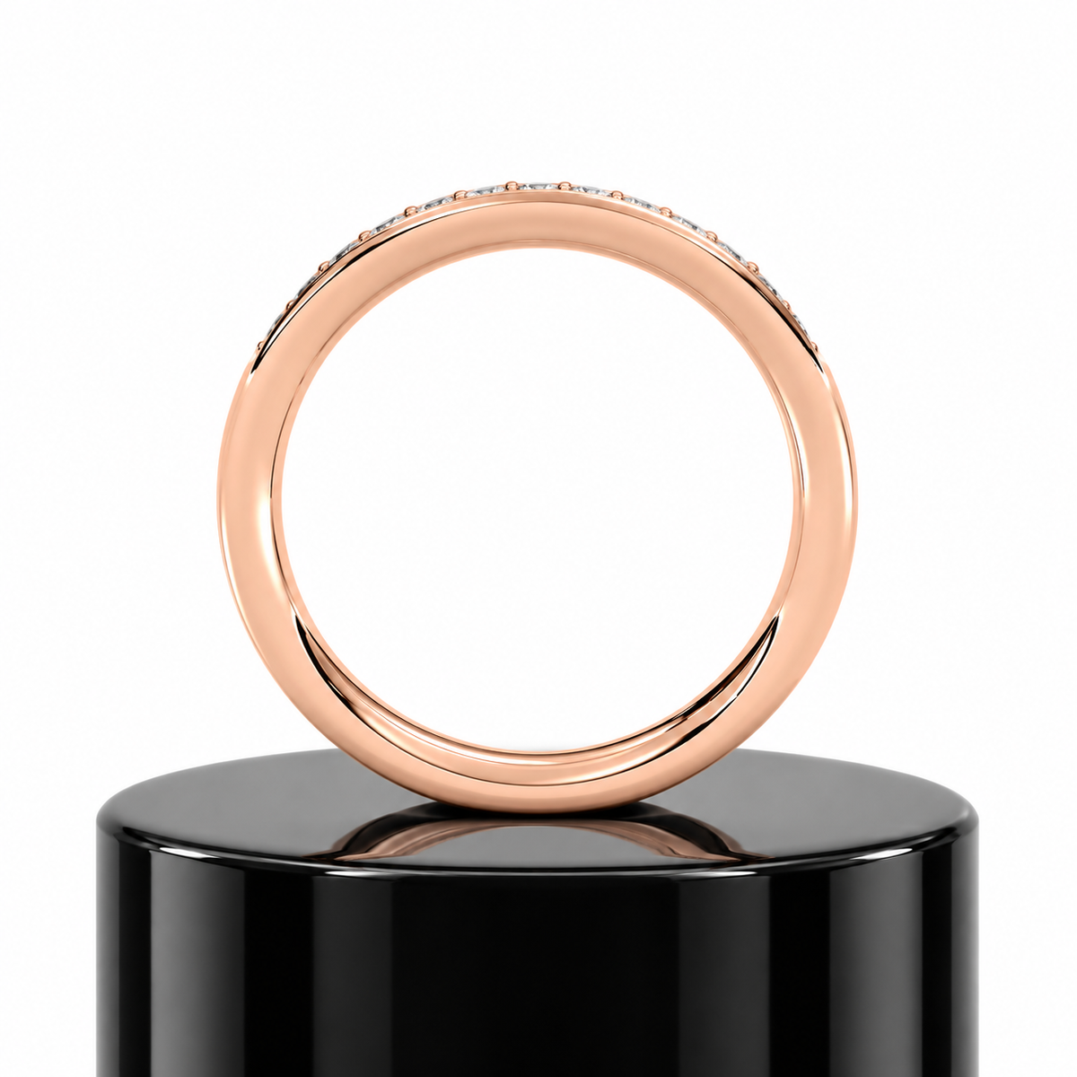 Men's Channel Diamond Wedding Band