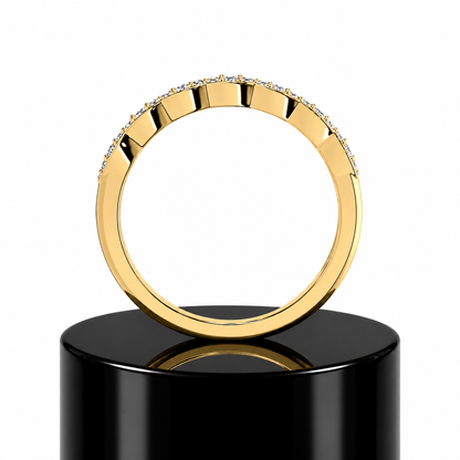 Contour Diamond Band