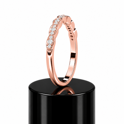Contour Diamond Band