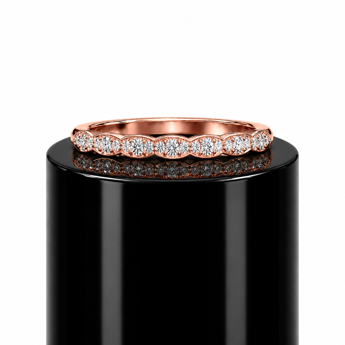 Contour Diamond Band