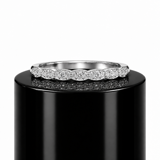 Contour Diamond Band
