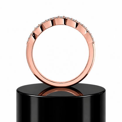 Contour Diamond Band