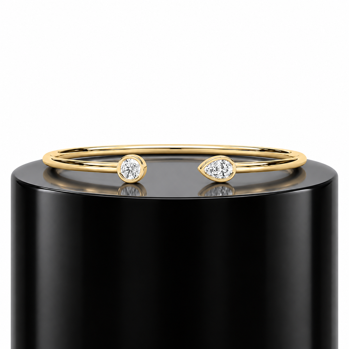 Duo Diamond Bangle