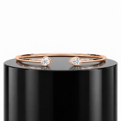 Duo Diamond Bangle