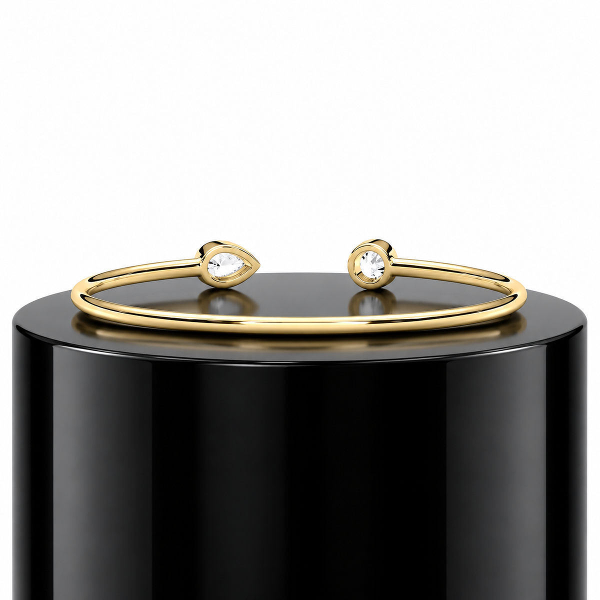 Duo Diamond Bangle